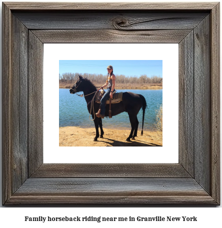 family horseback riding near me in Granville, New York